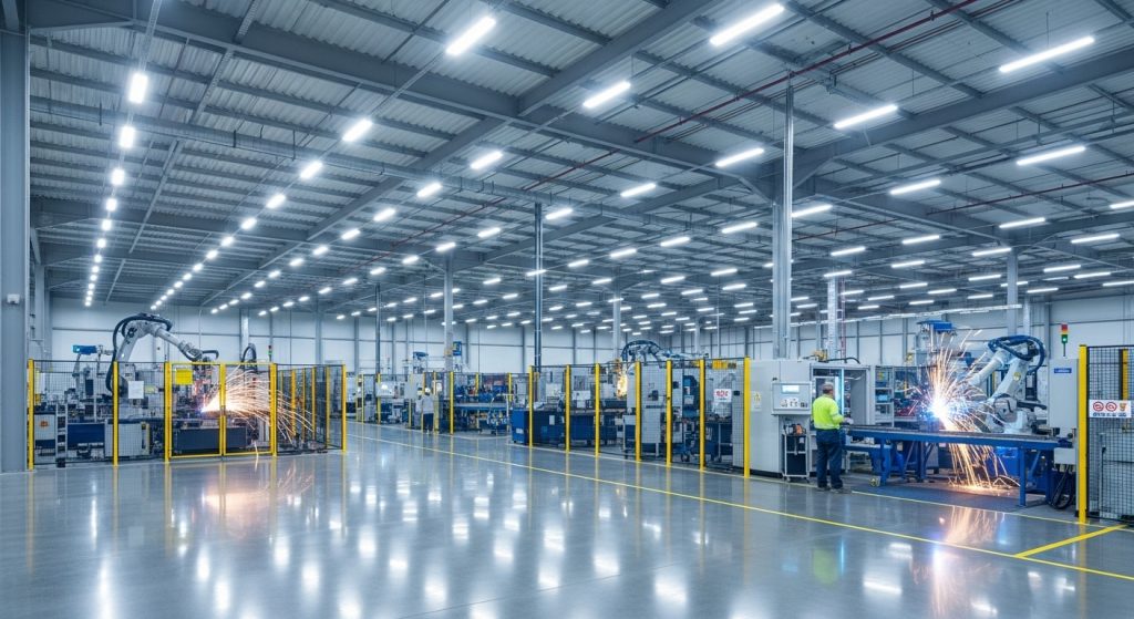 Choosing the Right LED Fixtures for Industrial Spaces