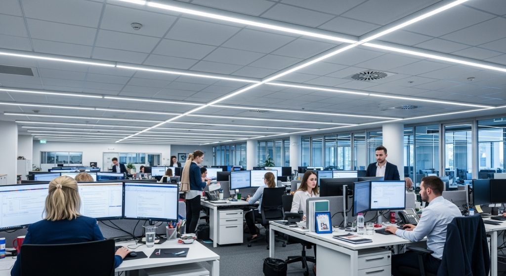 How Proper Lighting Design Improves Productivity & Safety